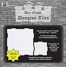 Dry Erase Dungeon Tiles