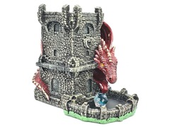 Old School Dice: Dragon's Fury Dice Tower - Red