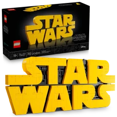 Brick-Built Star Wars Logo