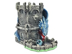 Old School Dice: Dragon's Fury Dice Tower - Blue