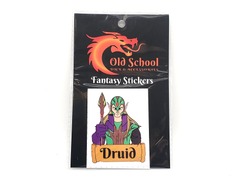 Old School Fantasy Stickers - Druid