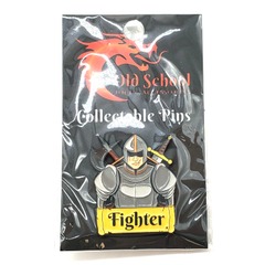 Old School Collectible Pins - Fighter