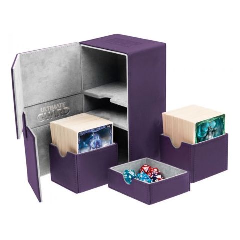 Ultimate Guard 160+ Twin FlipnTray: Purple