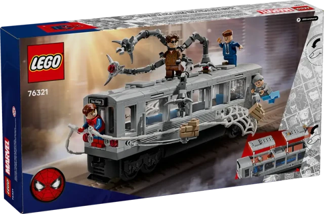76321 Spider-Man vs. Doc Ock Subway Train Scene