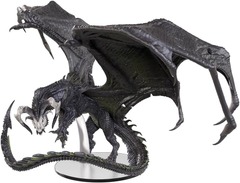 WizKids D&D Icons of The Realms: Adult Chromatic Dragons | 2024 (Adult Black Dragon Corruptor)