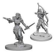 Nolzur's Marvelous Unpainted Miniatures - Elf Rangers (Female)