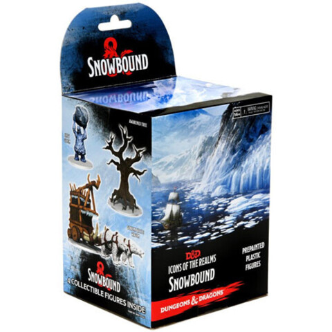 Dungeons & Dragons Fantasy Miniatures: Icons of the Realms Set 19 Snowbound Booster Pack