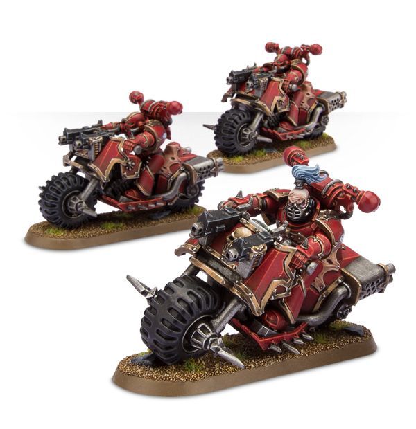 Chaos Space Marine Chaos Bikers
