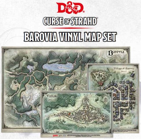 D&D Curse of Strahd Map