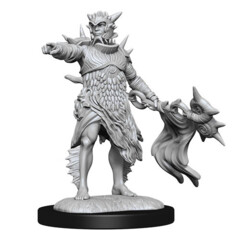 Magic Unpainted Minis: W1 Coralhelm Commander & Halimar Wavewatch (Merfolk)