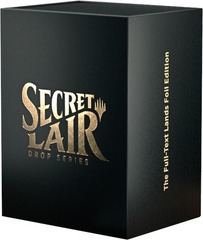 Secret Lair Superdrop: The Full-Text Lands - Traditional Foil Edition - Secret Lair Drop Series (SLD)