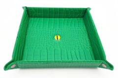 Old School RPG Dragon Eye Rolling Tray: Green Dragon