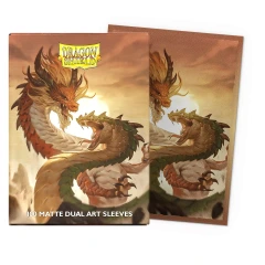 Arcane Tinmen Dragon Shield Sleeves: Standard Matte Dual Art - Year of the Wood Snake 2025 100CT