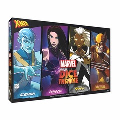 Marvel Dice Throne - Iceman/Psylocke/Storm/Wolverine