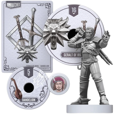 Unmatched: The Witcher - Steel & Silver