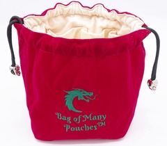 Bag of Many Pouches RPG DnD Dice Bag: Santa's Bag