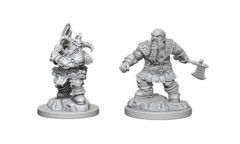 Nolzur's Marvelous Unpainted Miniatures - Dwarf Barbarian (Male)