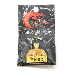 Old School Collectible Pins - Monk