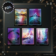 Secret Lair Drop: PixelSnowLands.jpg - Traditional Foil Edition - Secret Lair Drop Series (SLD)