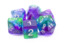 Old School RPG Dice Set: Gradients -  Translucent Blue Aurora