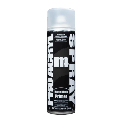 PRO Acryl Spray - Matte Black Primer