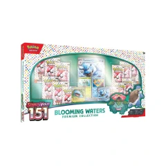 Pokemon TCG: Blooming Waters 151 Premium Collection - 12 Packs, Promos