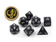 Power Rangers RPG - Dice Set - Black