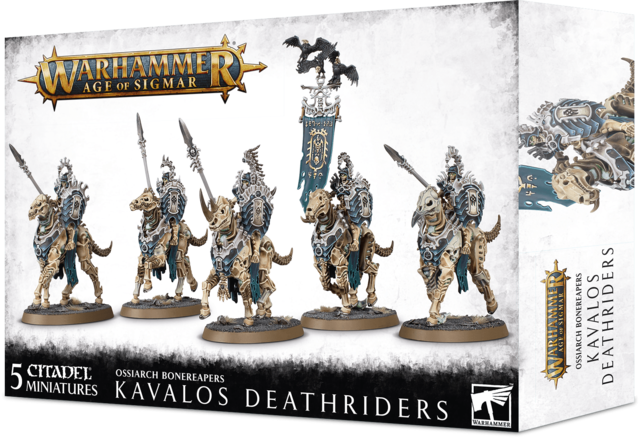 Ossiarch Bonereapers Kavalos Deathriders