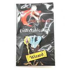 Old School Collectible Pins - Wizard