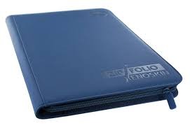 Ultimate Guard Zipfolio XenoSkin - 8 Pocket -  Dark Blue