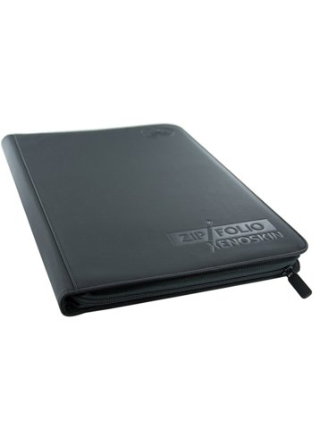 Ultimate Guard Zipfolio XenoSkin - 8 Pocket -  Black