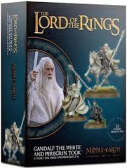 Middle Earth Strategy Battle Game: Gandalf the White & Peregrin Took