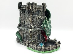 Old School Dice: Dragon's Fury Dice Tower - Green