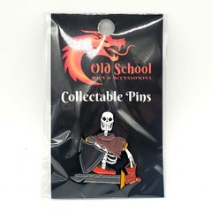 Old School Collectible Pins - Skeleton