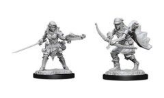 Pathfinder Battles Unpainted Minis - Female Half-Elf Ranger