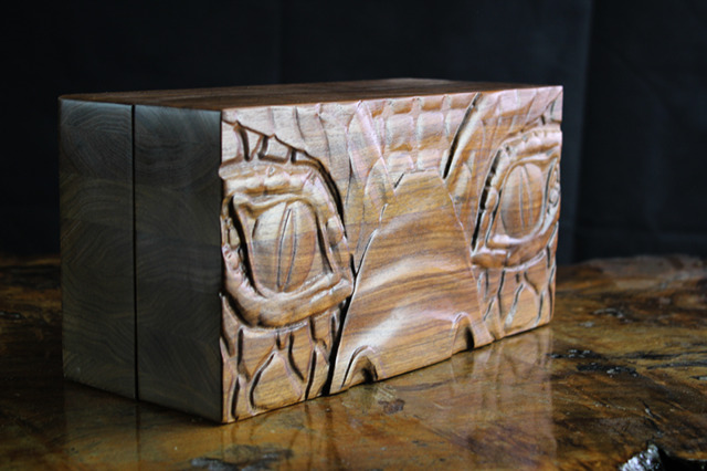 Skirmish Box: Walnut - Dragon Face