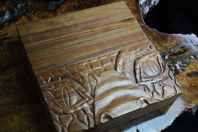 Skirmish Box: Walnut - Dragon Face