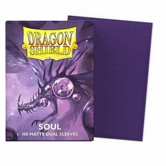 Dragon Shield - SOUL Purple - Dual Matte Sleeves (100ct)