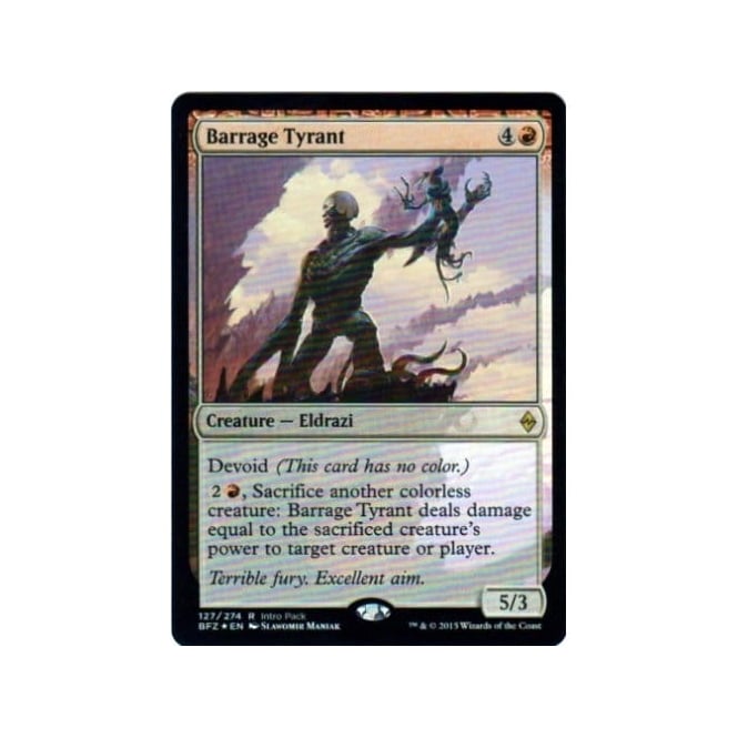 Barrage Tyrant - Intro Pack Promo Barrage Tyrant - Intro Pack Promo
