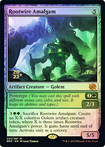 Rootwire Amalgam - Foil - Prerelease Promo