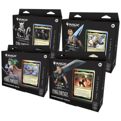 Final Fantasy Commander Deck - Set of 4 - Cash Only (no store credit)