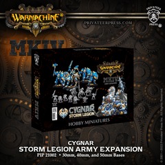 Warmachine MKIV Cygnar Storm Legion Army Expansion