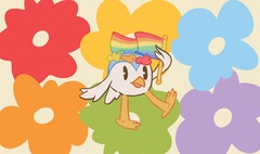 Owl Central Games Pride Playmat - 2025