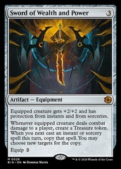 Sword of Wealth and Power (Printing May Vary)