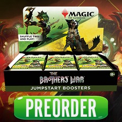 PRE-ORDER: Brothers' War Jumpstart Booster Display (24 per display)