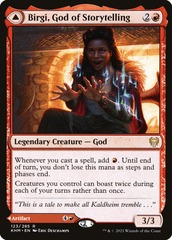 Birgi, God of Storytelling // Harnfel, Horn of Bounty (Printing May Vary)