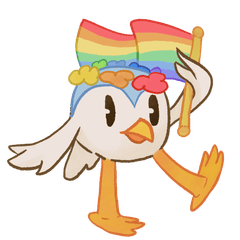 Owl Central Games Stickers (Large)