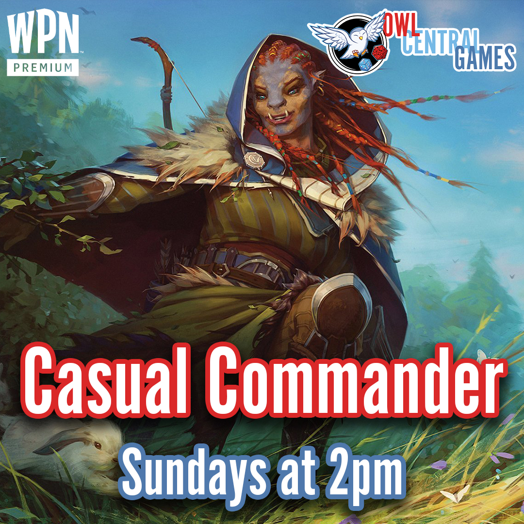 12/01 MTG Casual Commander @ 2pm