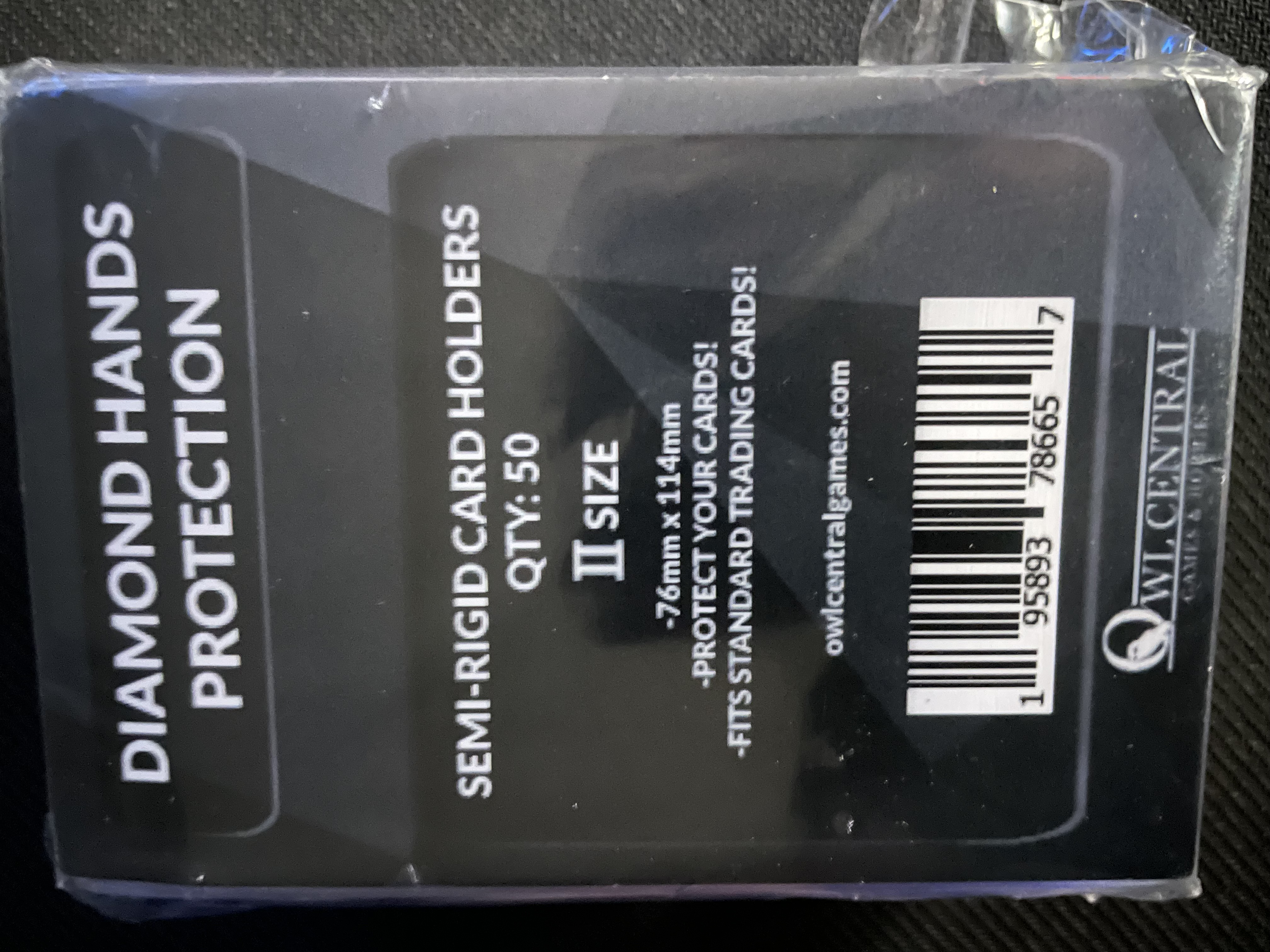 Diamond Hands - Semi-Rigid - Standard - 50ct - Clear