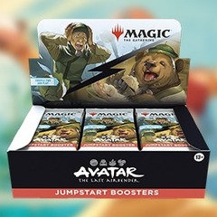 Avatar: The Last Airbender Jumpstart Booster Display